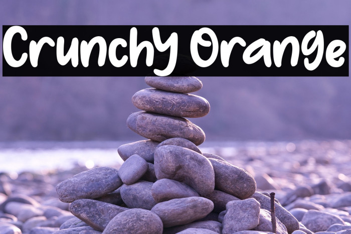 Crunchy Orange Example 1