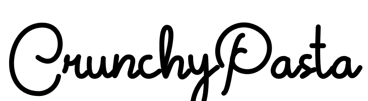 Crunchy Pasta  フリーフォントのダウンロード