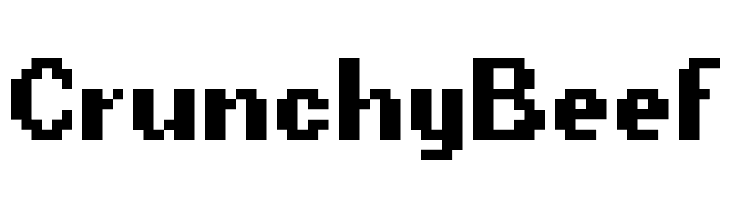 CrunchyBeef  font caratteri gratis
