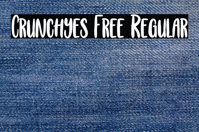 Crunchyes Free Regular Example 1