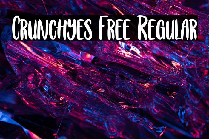 Crunchyes Free Regular Example 2