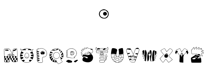 Crunchyy Monster Regular Font OTHER CHARS