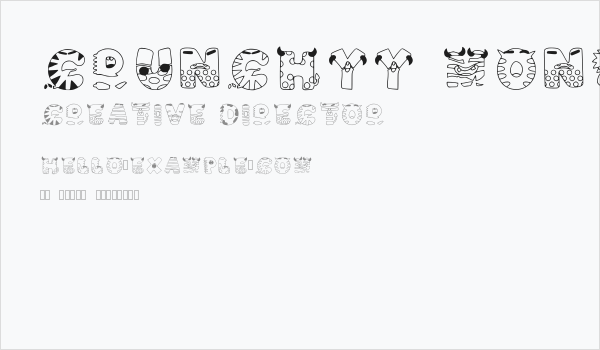 Crunchyy Monster Regular Business Card