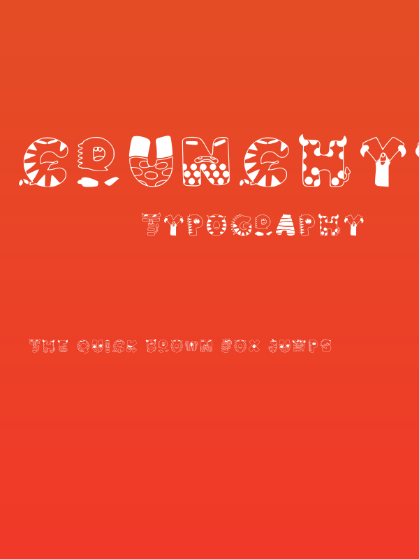 Crunchyy Monster Regular Poster