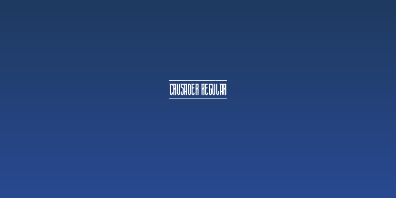 Crusader Regular Social Header