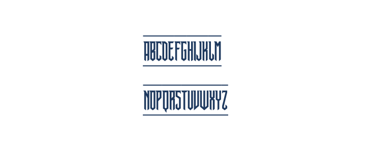 Crusader Regular Lowercase