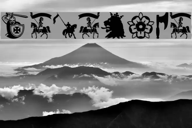 Crusader Font examples