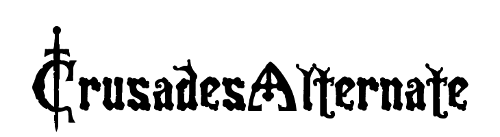 CrusadesAlternate  免费字体下载