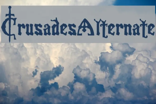 CrusadesAlternate Example 1
