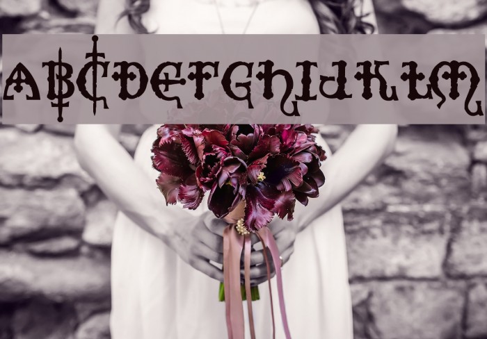 Crusades Font examples
