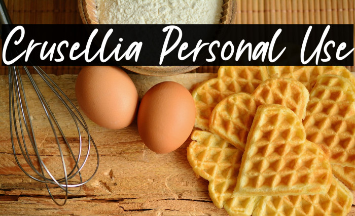 Crusellia Personal Use Example 1