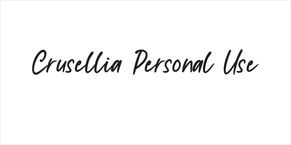 Crusellia Personal Use Logo