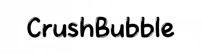 Crush Bubble  नि: शुल्क फ़ॉन्ट्स डाउनलोड
