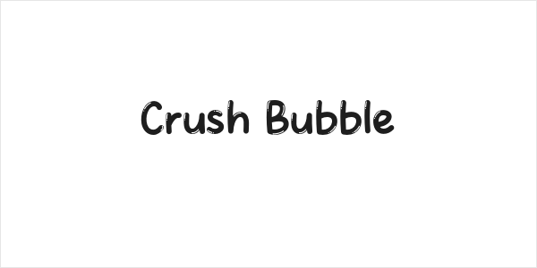 Crush Bubble Logo