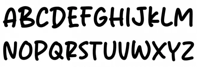 Crush Mine Schriftart Groß