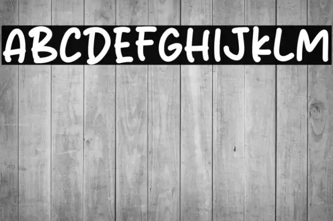 Crush Mine Font examples