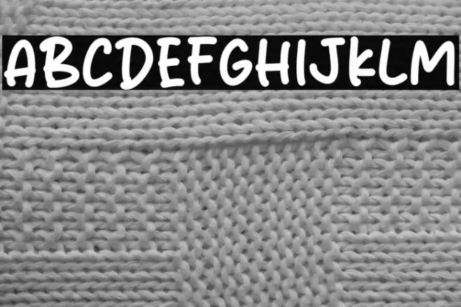 Crush Mine Font examples