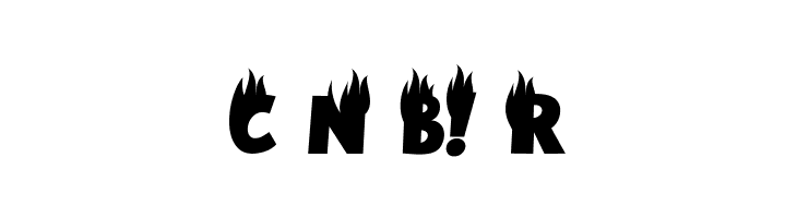 Crush N Burn! Regular  フリーフォントのダウンロード