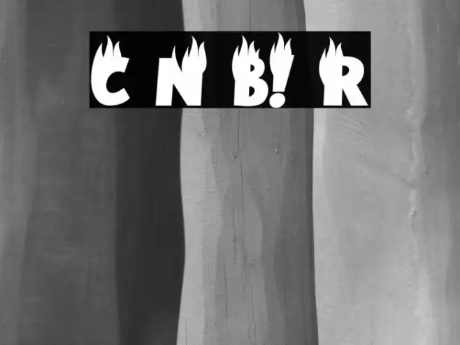 Crush N Burn! Regular Font examples