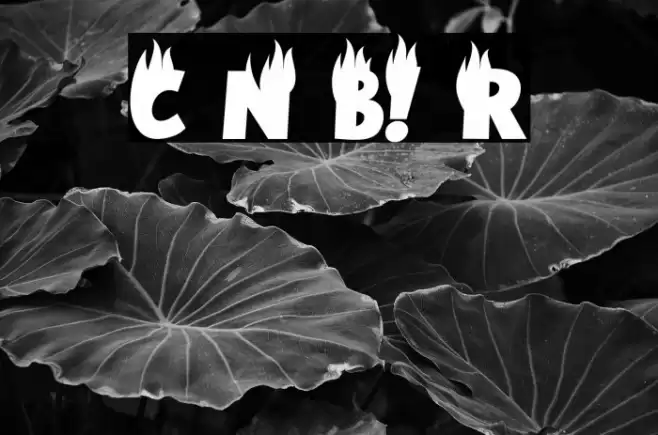 Crush N Burn! Regular Font examples