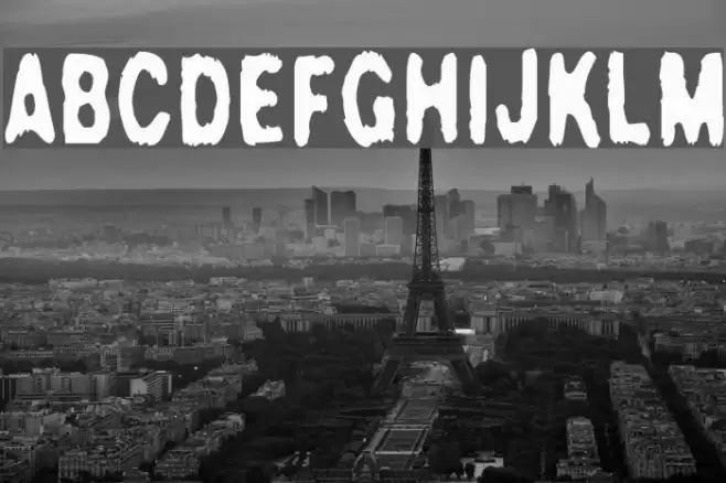 Crush47 Font examples