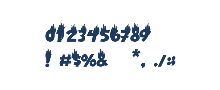 CrushNBurn-Regular Other Characters