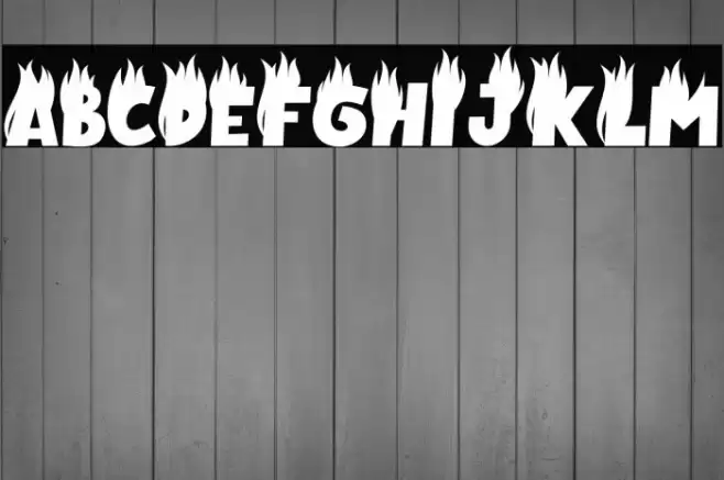 CrushNBurn-Regular Font examples