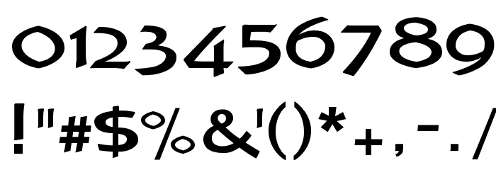 CrushYourEnemies Book Font OTHER CHARS