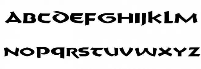CrushYourEnemies ExtraBold 字体 大写