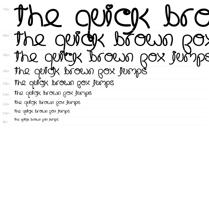 Crushed Out Girl Sharpie Waterfall