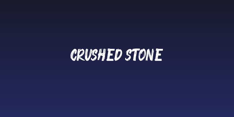 Crushed Stone Social Header