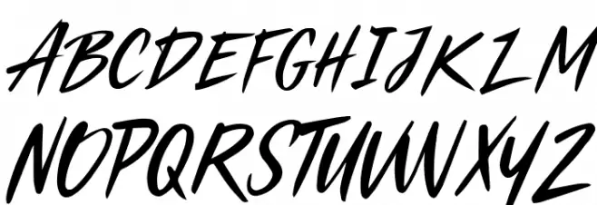 Crushed Strike Шрифта ВЕРХНИЙ