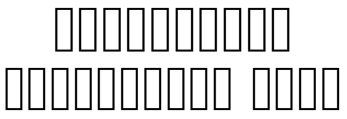 Crushider Font OTHER CHARS