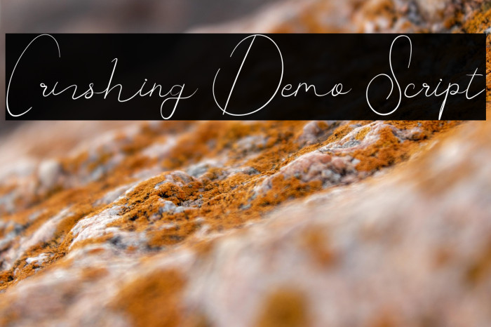 Crushing Demo Script Example 3