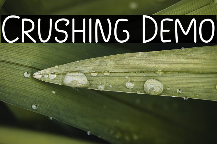 Crushing Demo Example 1