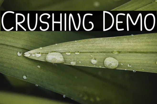 Crushing Demo Example 1