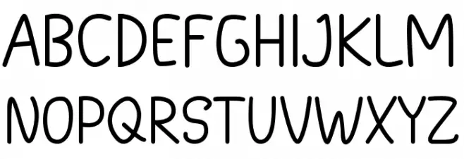 Crushing Demo Schriftart Kleinbuchstaben