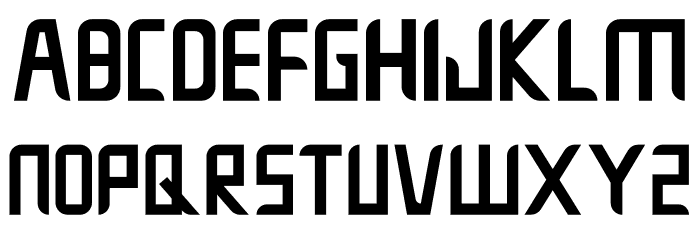 Crushnot Font LOWERCASE