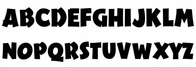 CrushyBlackDemo 字体 大写