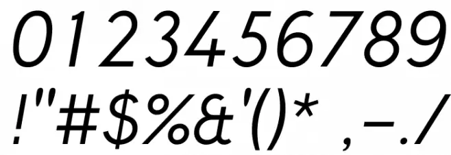 Crusoe Text Italic Font OTHER CHARS