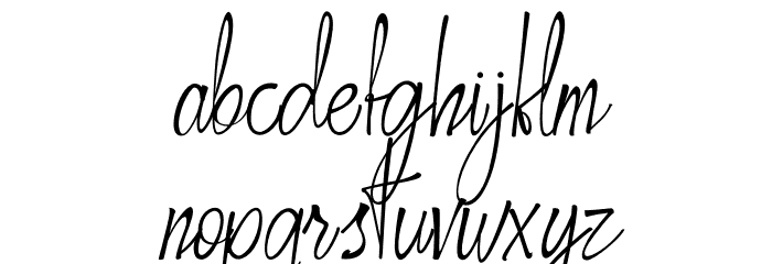 CrusthiOzalieaDemoRegular Font LOWERCASE