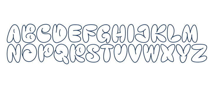 Crustte Bubbly Uppercase