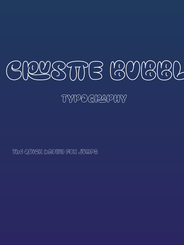 Crustte Bubbly Poster