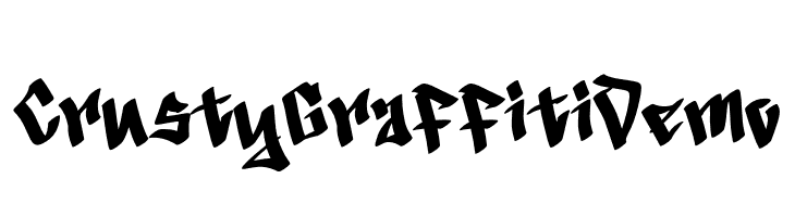 Crusty Graffiti Demo  font caratteri gratis