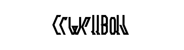 CrwellBold Шрифта