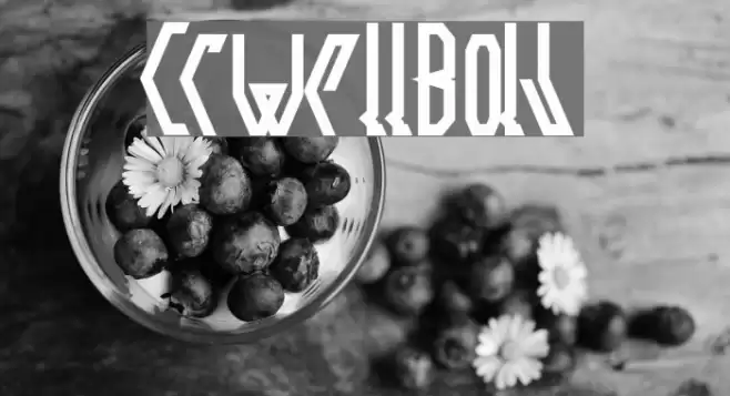 CrwellBold Шрифта examples