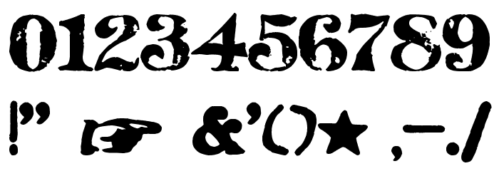 Cry Kitty Font OTHER CHARS