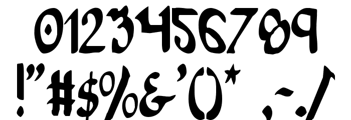 Cry Uncial Condensed Font Alte caractere