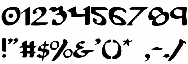 Cry Uncial Polices AUTRES CHARS