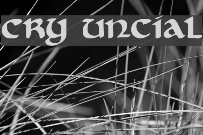 Cry Uncial Polices examples
